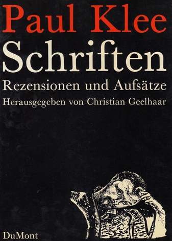 Paul Klee. Schriften. Rezensionen und Aufsätze