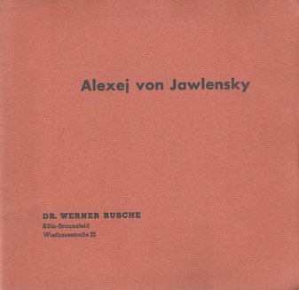 Alexej von Jawlensky (1864-1941)