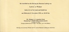 Im Anschluss an die Ehrung im Museum Ludwig von Lawrence Weiner laden wir zum Umtrunk und Imbiß ein, 8. Nov. 1995 
