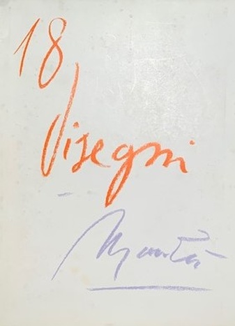 18 Disegni - MANZU. RACCOLTA AMICI DI MANZU
