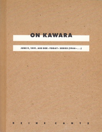 On Kawara. June 9, 1991. Aus der >> Today << series (1966- )
